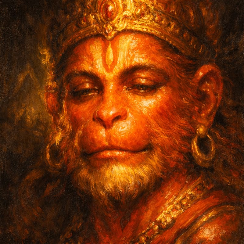 Om Hum Hanumate Namah Mantra