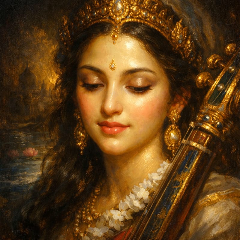 Saraswati Kaashmirapura Mantra