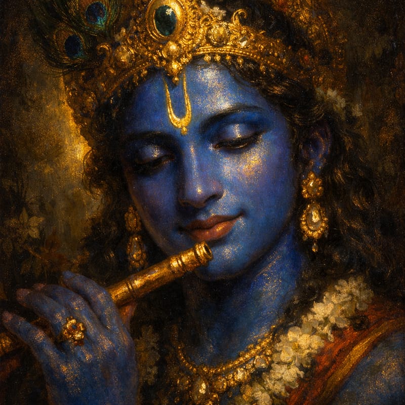 Sri Krishna Sharana Ashtakam